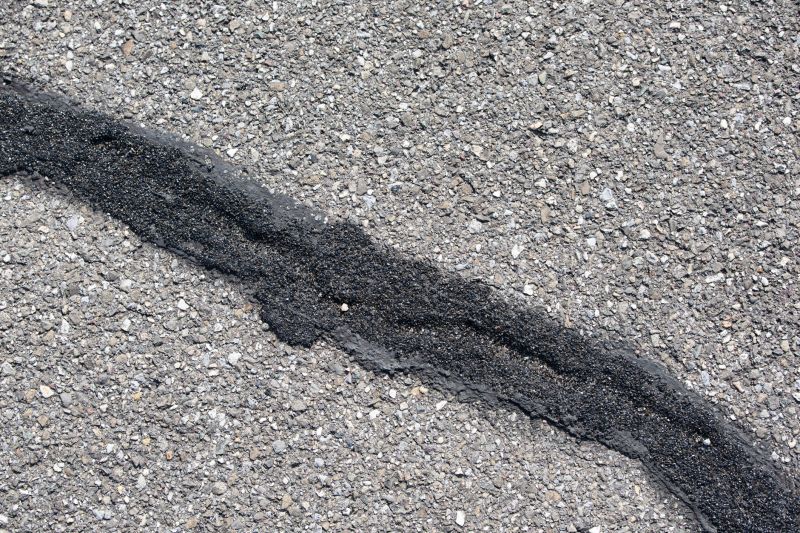 Close-up of Sealed Asphalt
